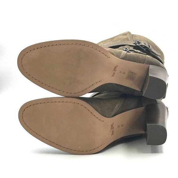 COACH Alexandra Suede Boot - Picture 6 of 10